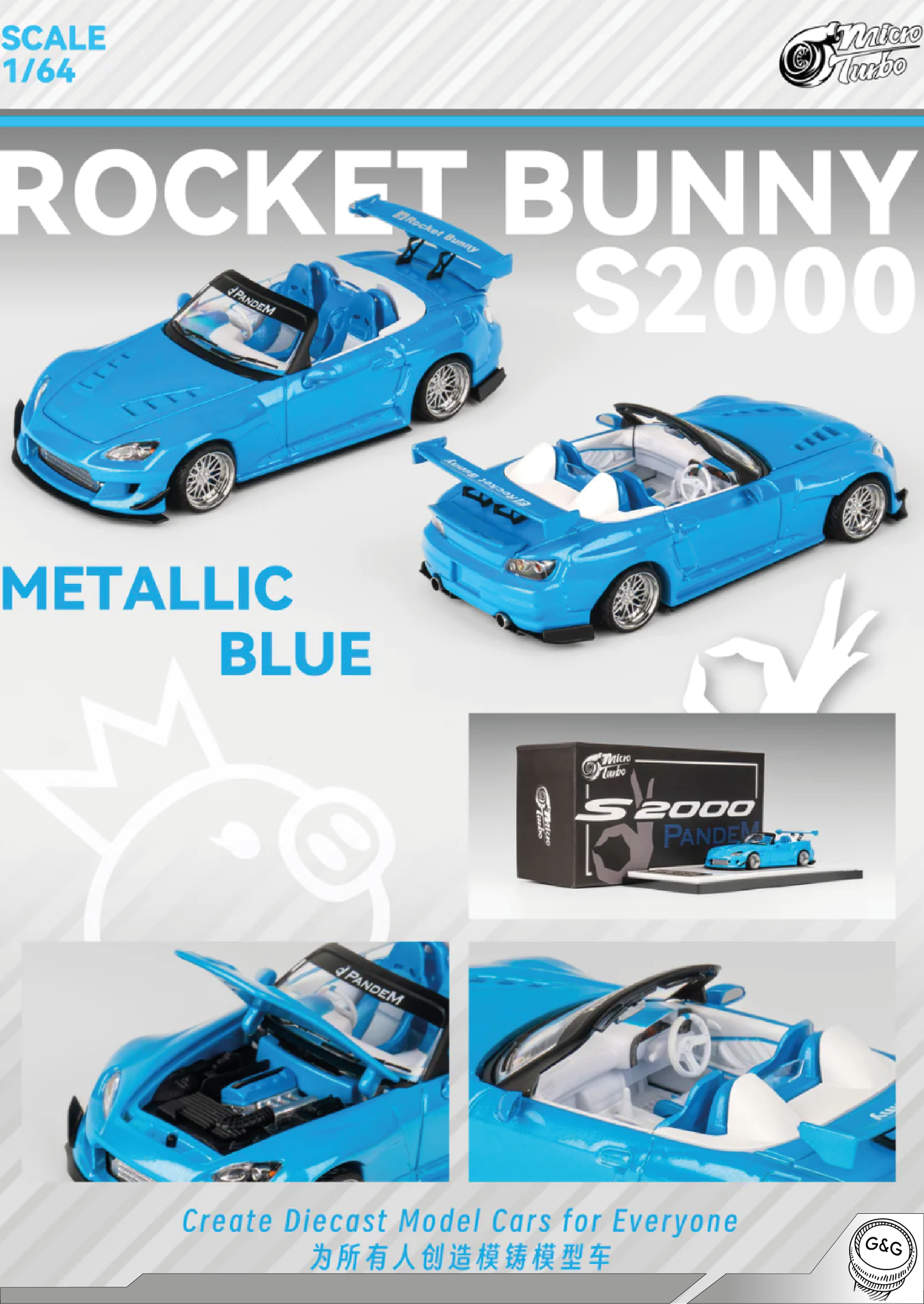 MICRO TURBO - ROCKET BUNNY S2000
