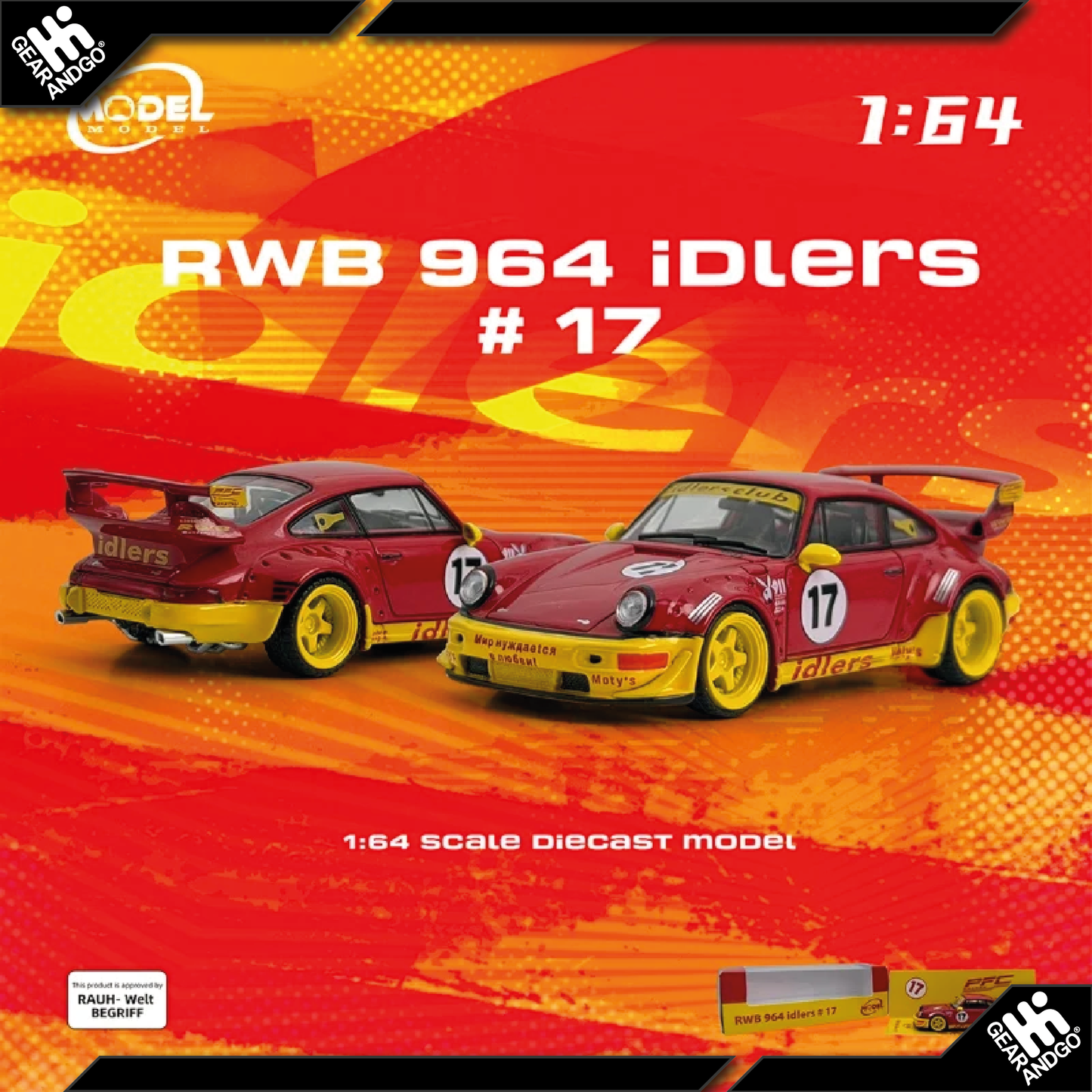 MODEL MODEL - RWB 964 IDLERS #17
