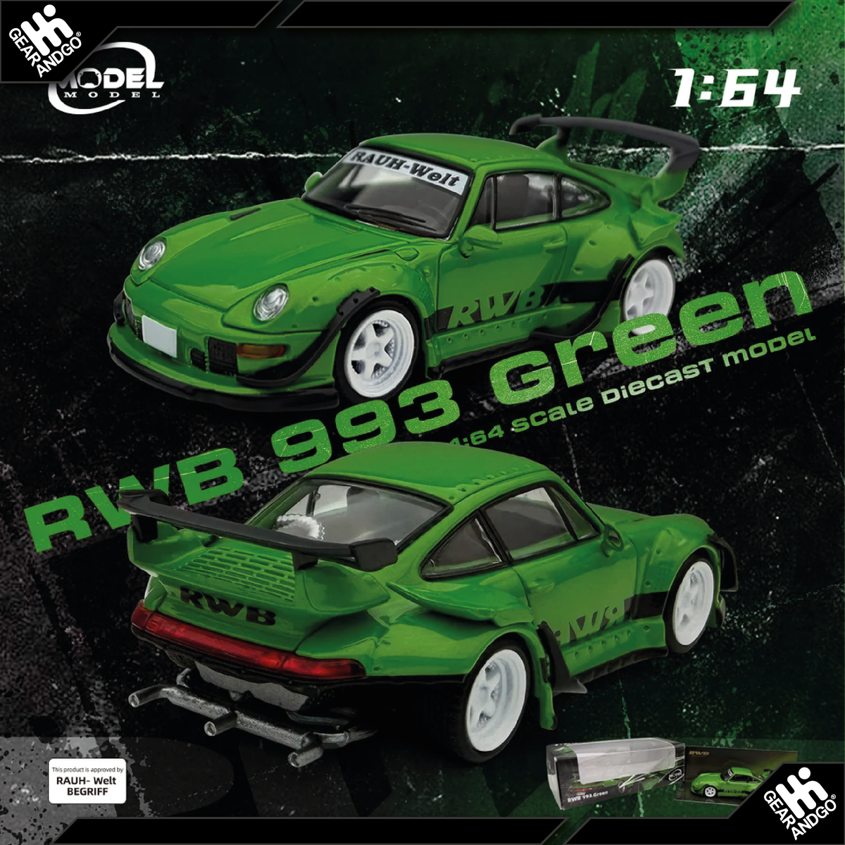 MODEL MODEL - RWB 993 GREEN