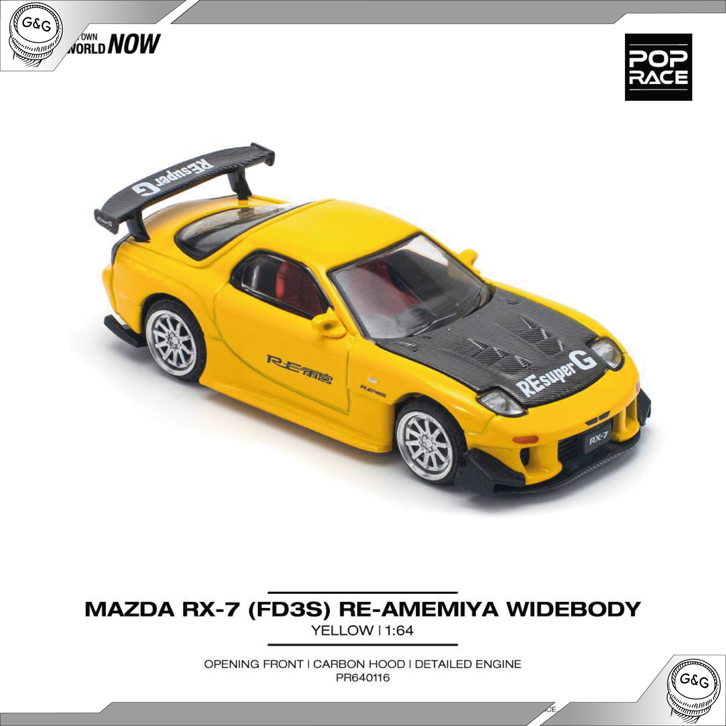 POP RACE MAZDA RX-7 (FD3S) RE-AMEMIYA WIDEBODY