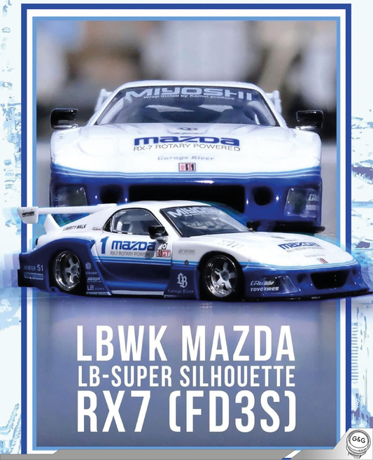 INNO64 - LBWK MAZDA RX7 (FD3S) LB SUPER SILHOUETTE *HONG KONG TOY CAR SALON 2024 SPECIAL EDITION*