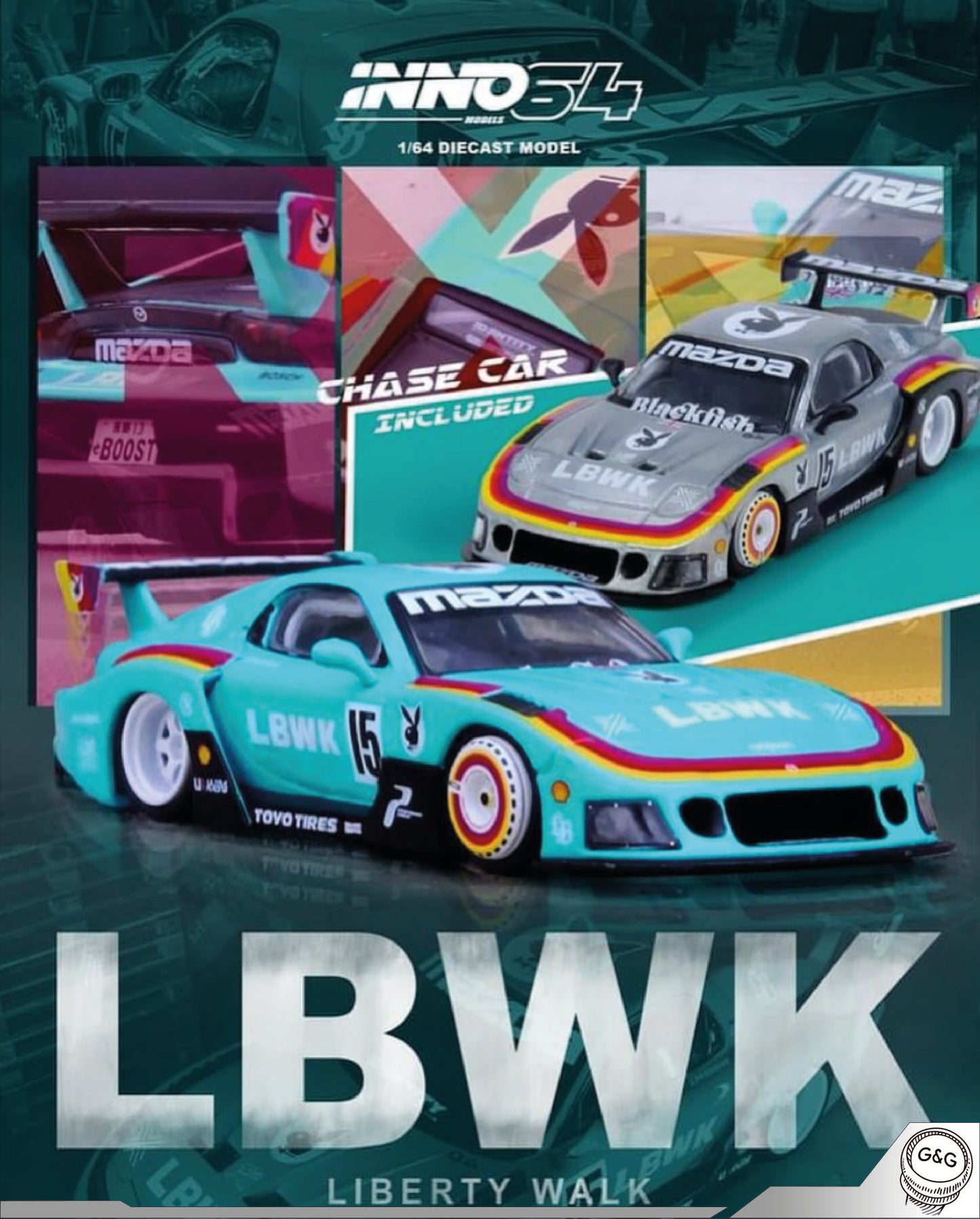 INNO64 - MAZDA RX7 FD3S CHINA EXPO