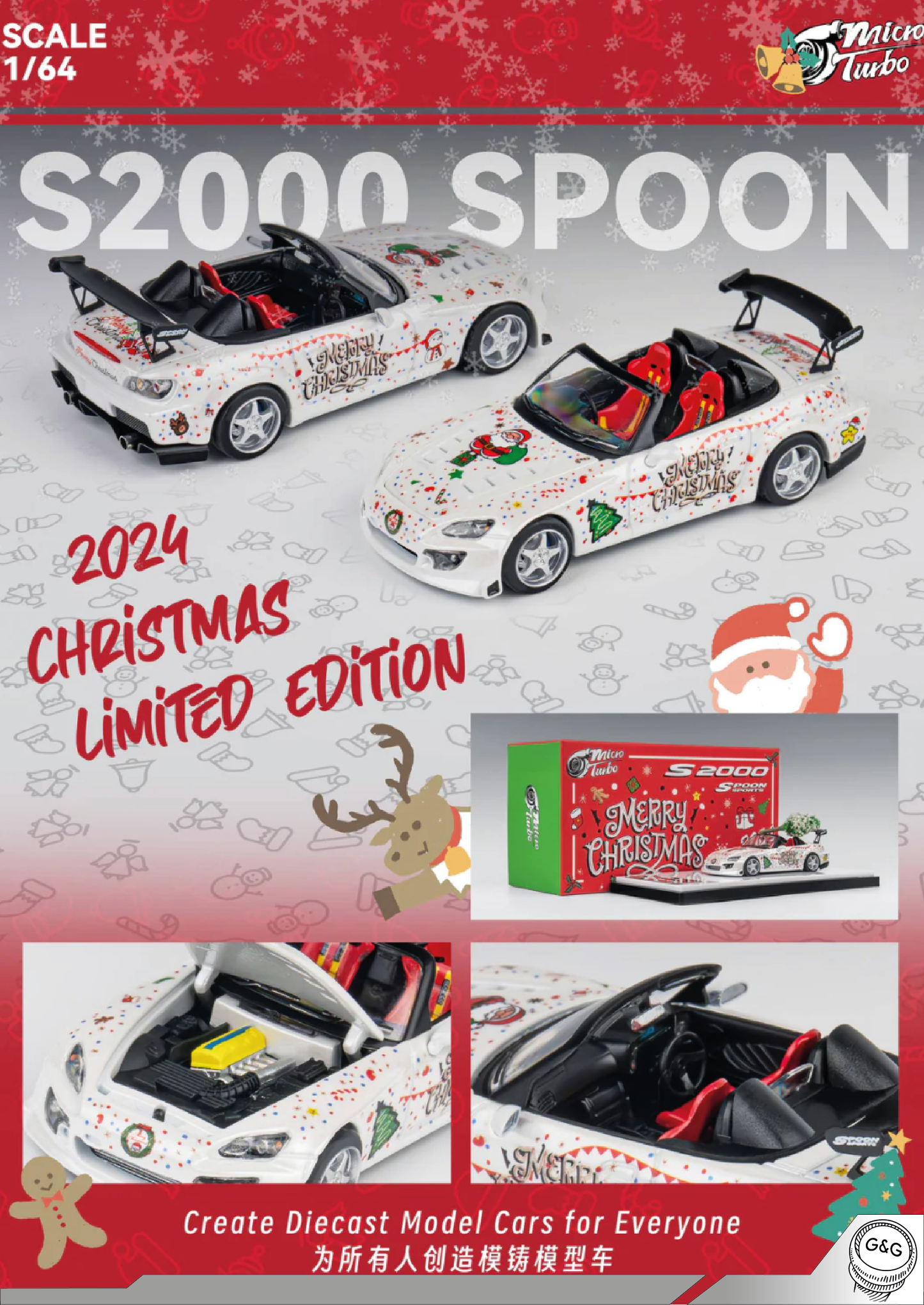 MICRO TURBO - S2000 SPOON MERRY CHRISTMAS