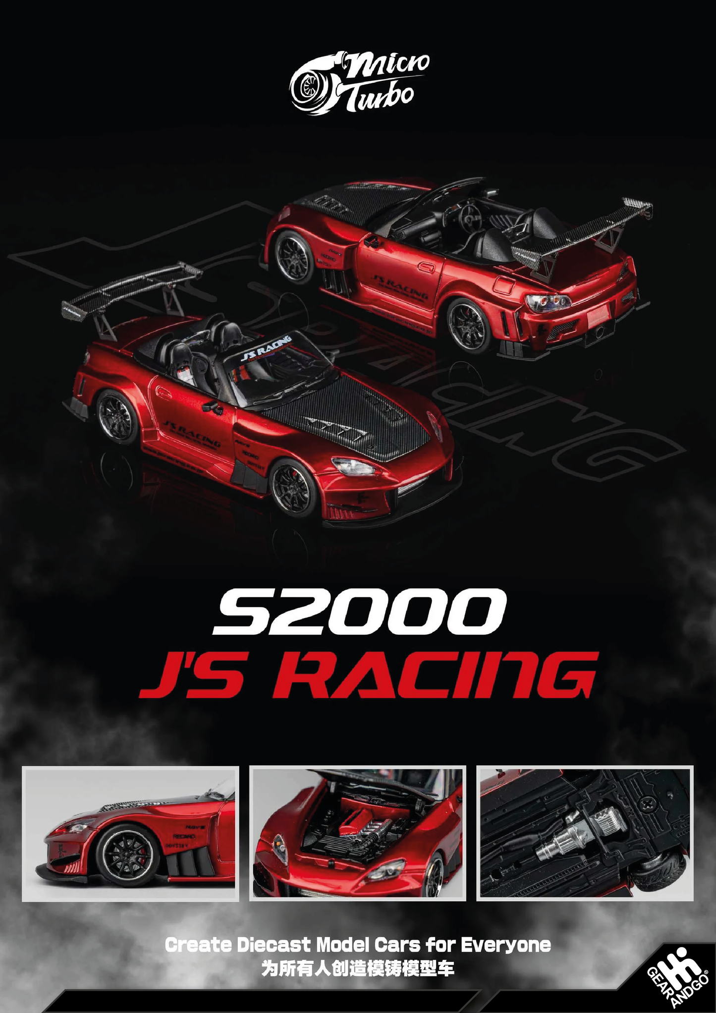 MICRO TURBO - CUSTOM S2000 JS RACING