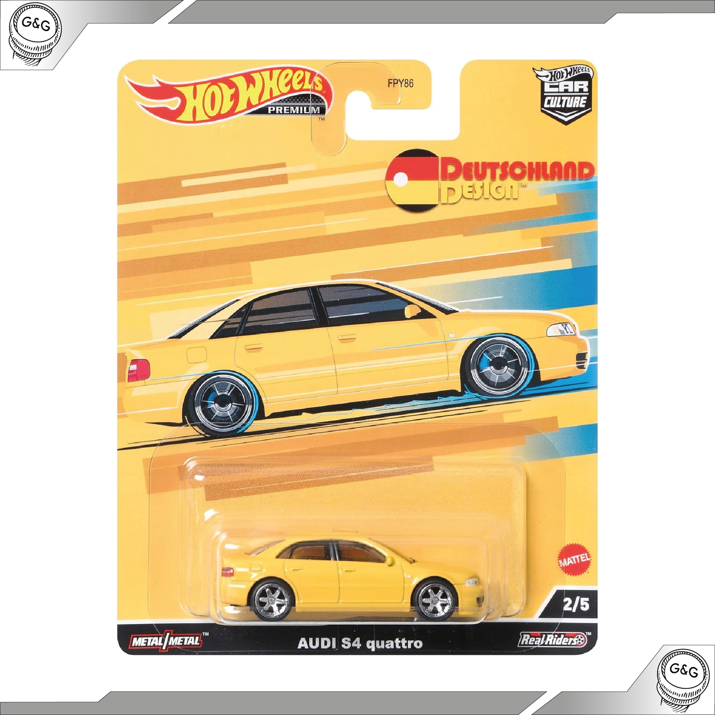 HOT WHEELS DEUTSCHLAND DESIGN - AUDI S4 QUATTRO