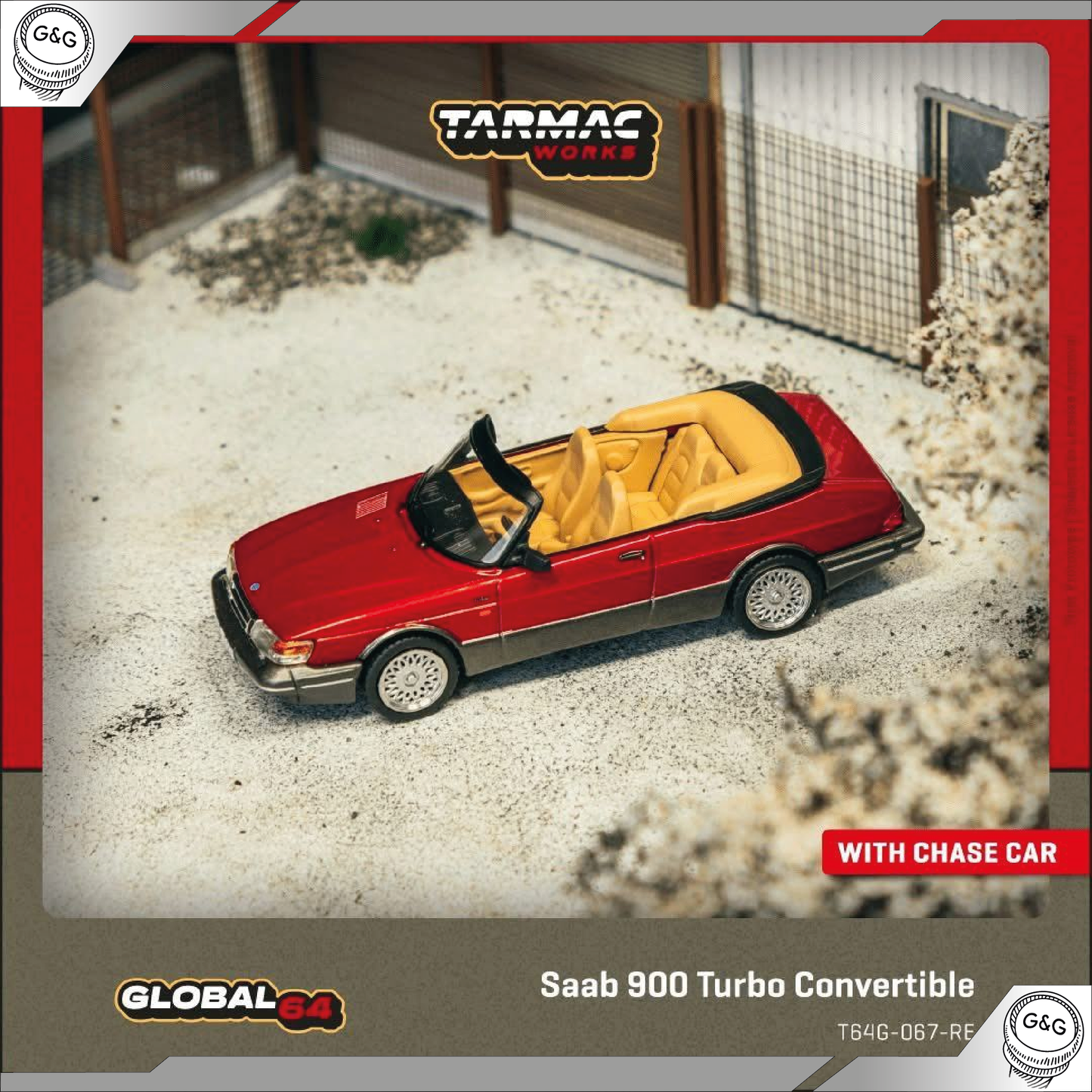 TARMAC - SAAB 900 TURBO CONVERTIBLE