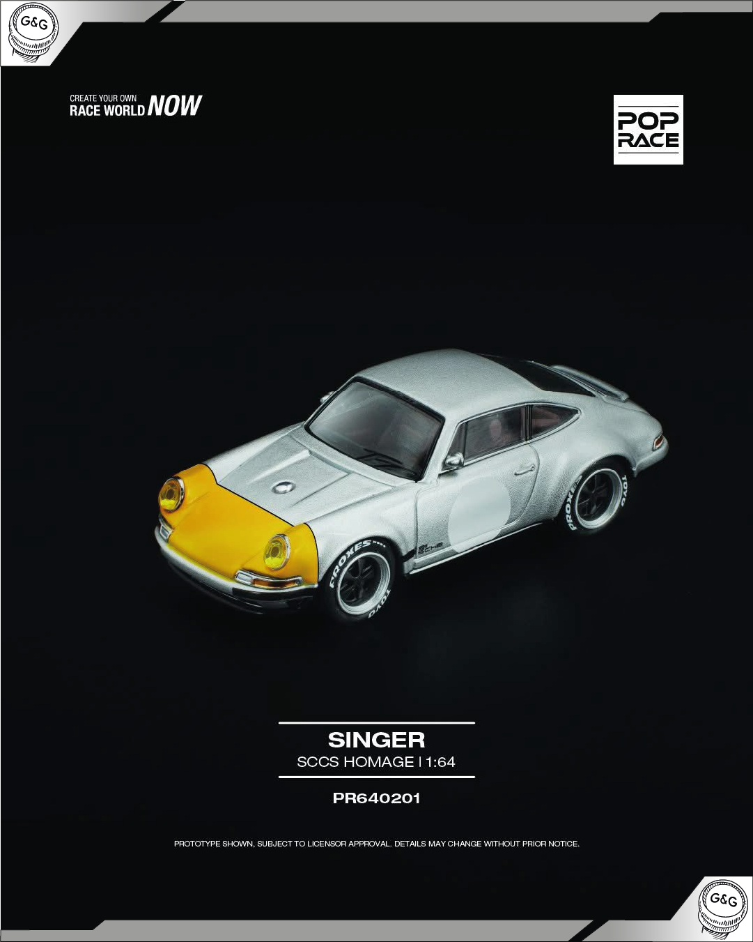 POP RACE - SINGER SCCS HOMAGE