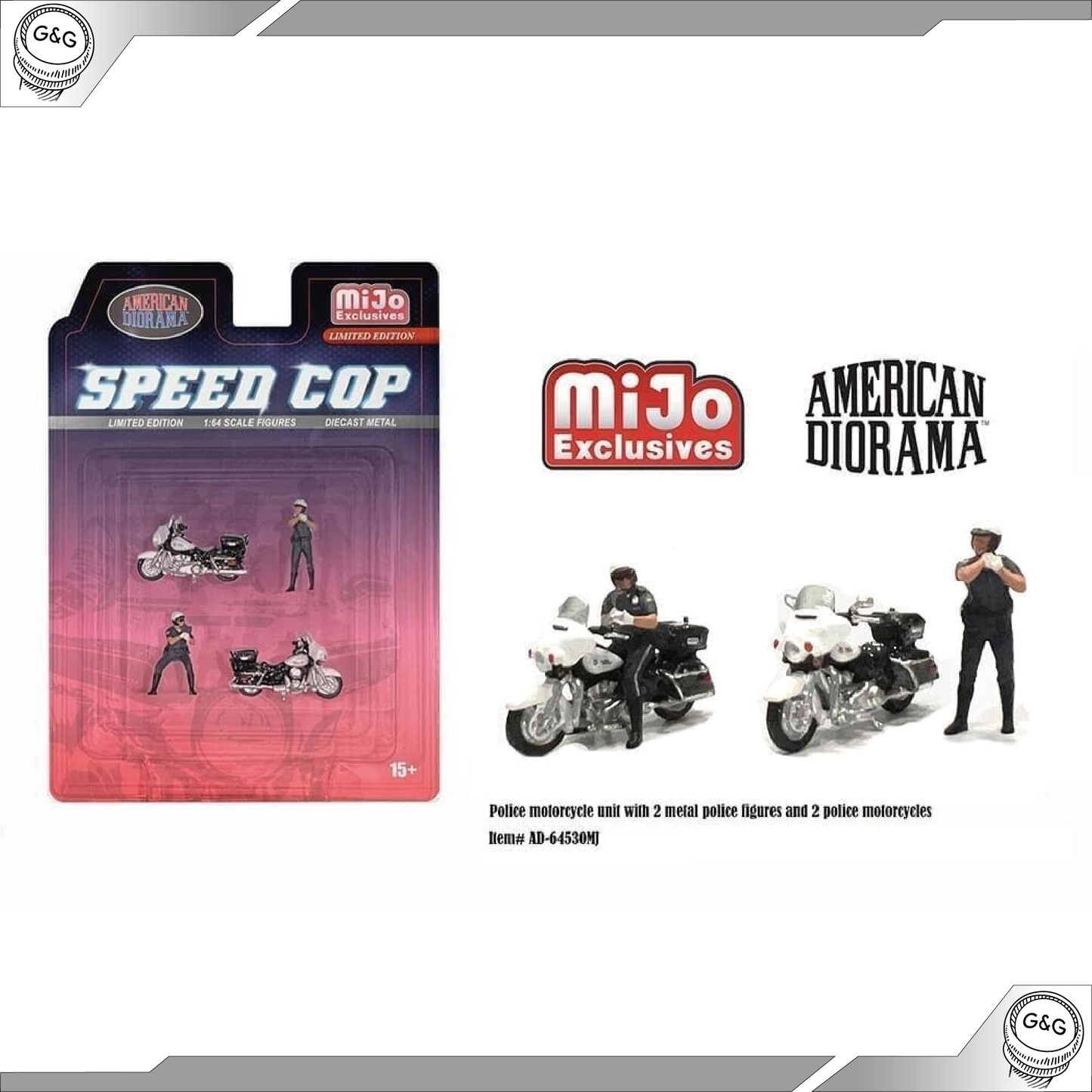 AMERICAN DIORAMA SPEED COP
