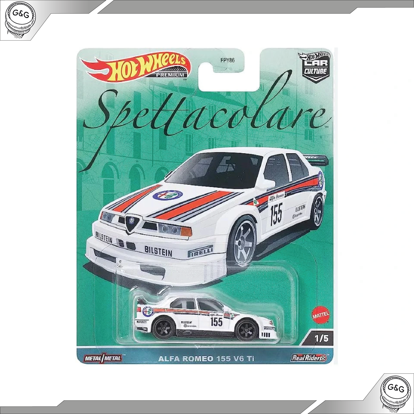 HOT WHEELS SPETTACOLORE - ALFA ROMEO 166 V6 TI