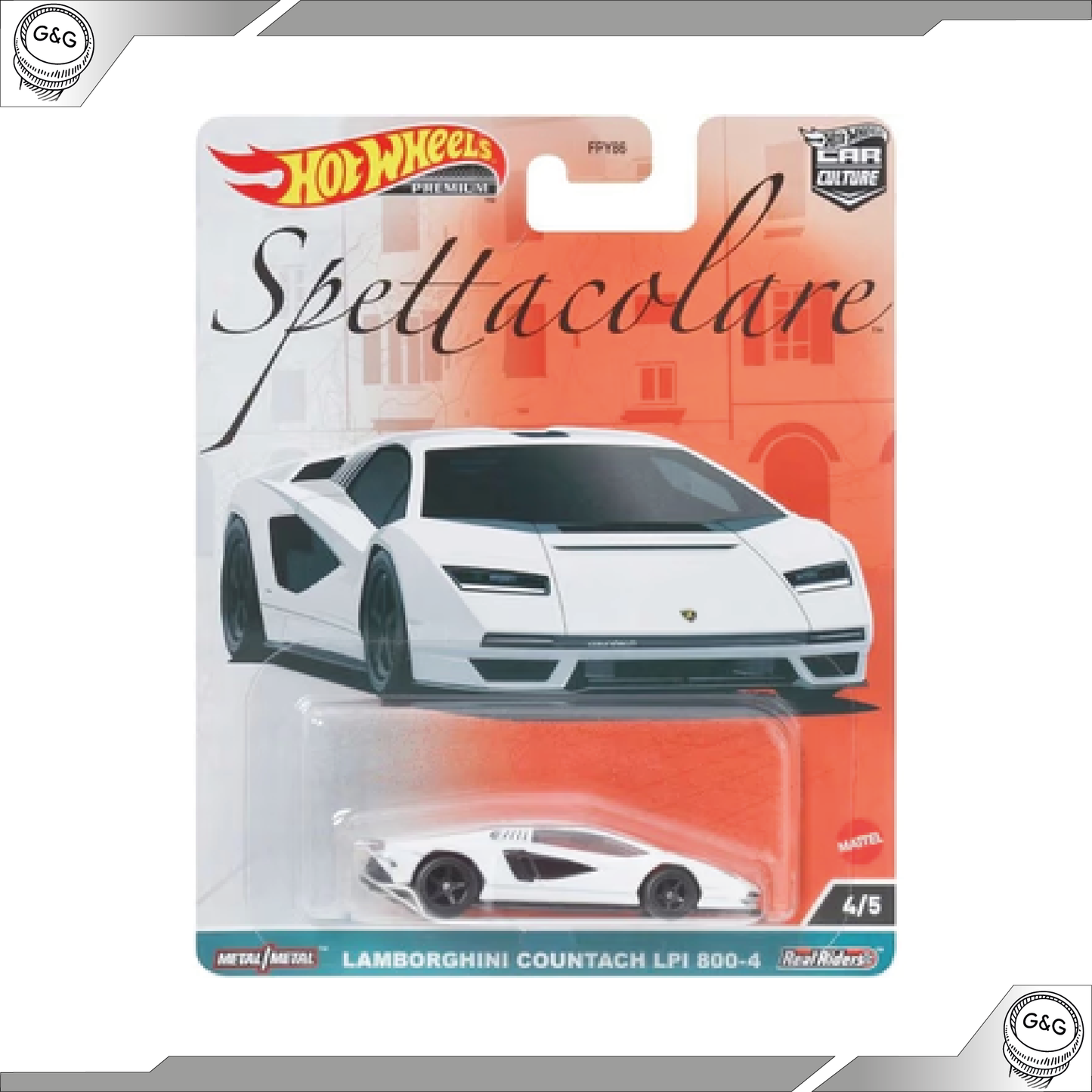 HOT WHEELS SPETTACOLORE - LAMBORGHINI COUNTACH