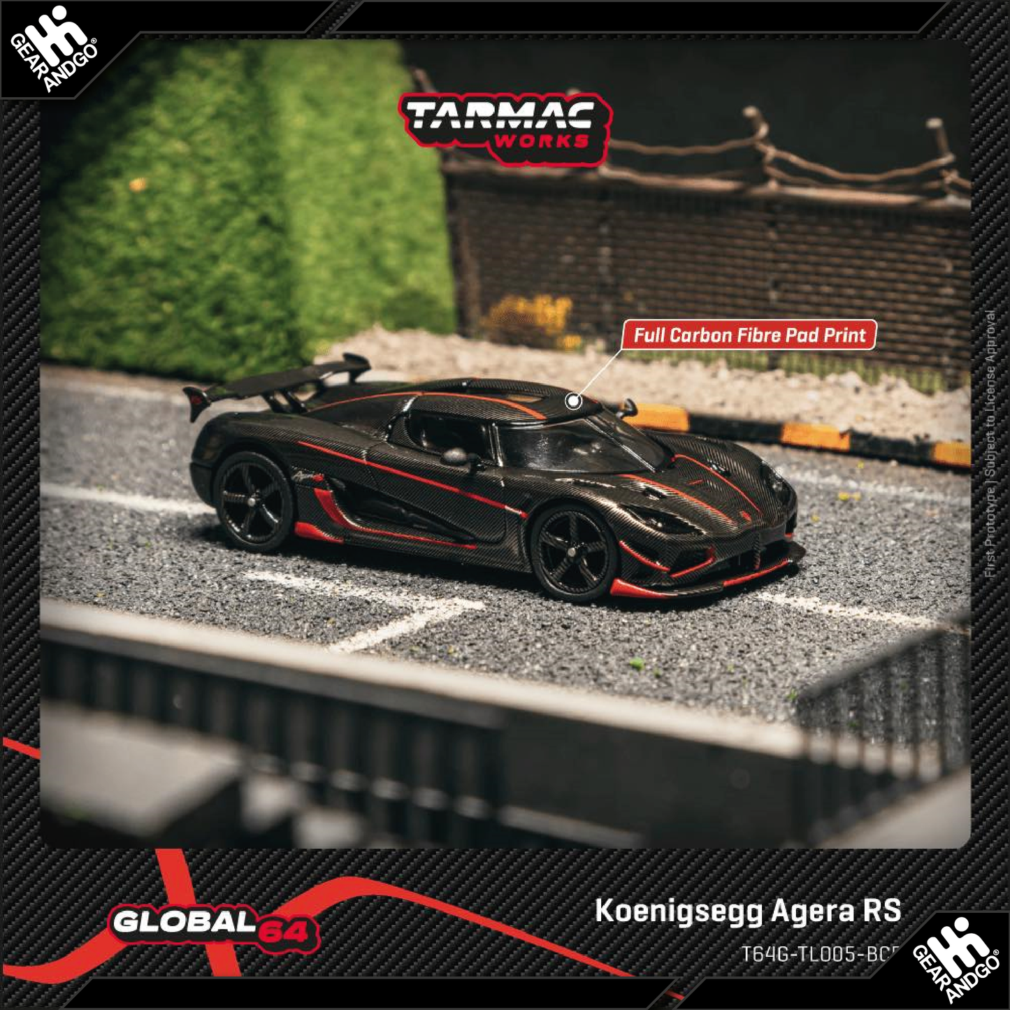 TARMAC - KOENIGSEGG AGERA RS