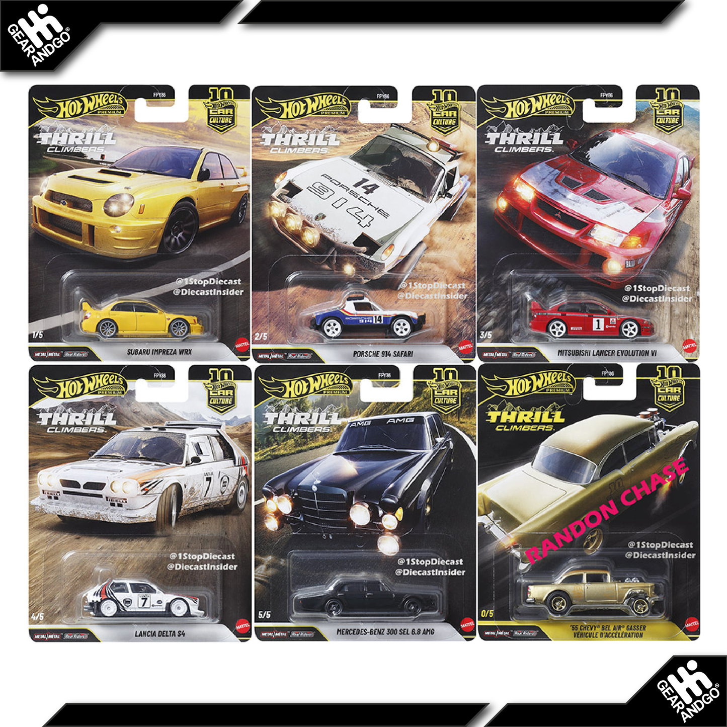 HOT WHEELS THRILL CLIMBERS