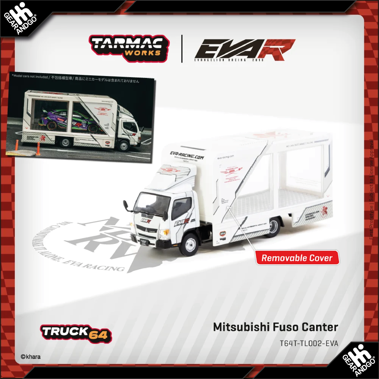 TARMAC - MITSUBISHI FUSO CANTER *EVA RACING*