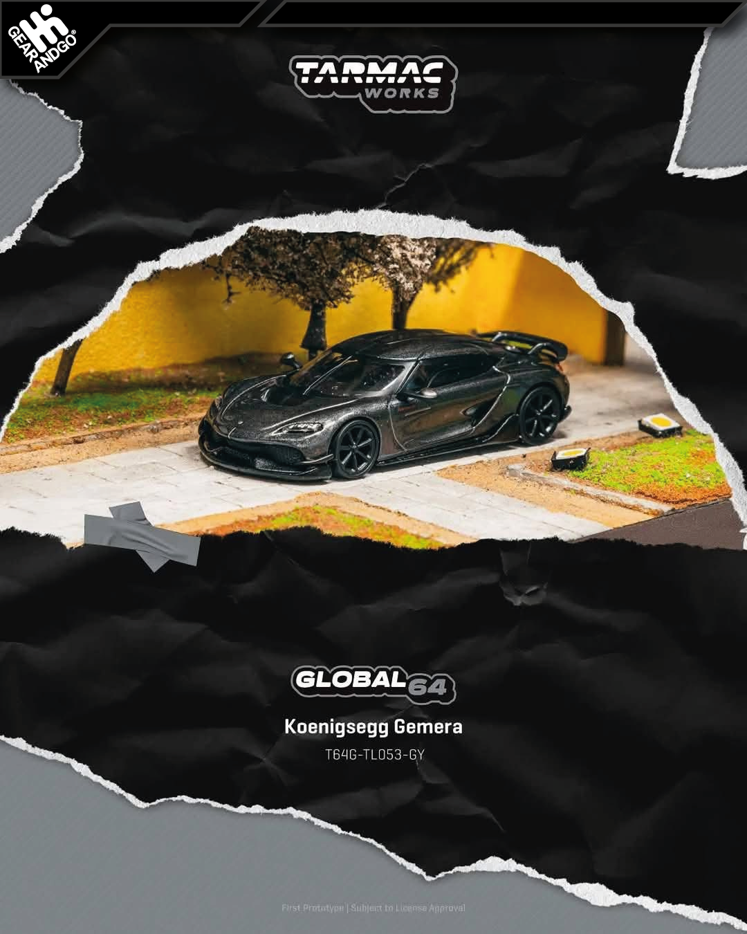 TARMAC - KOENIGSEGG GEMERA