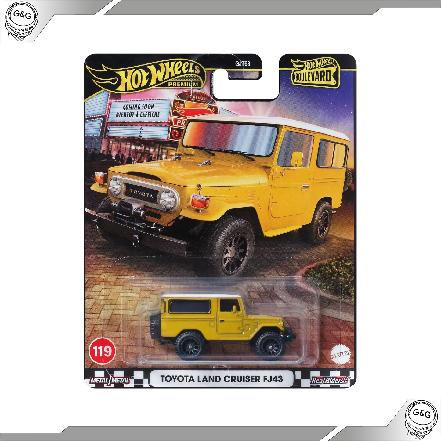 HOT WHEELS BOULEVARD #119 - TOYOTA LAND CRUISER FJ43