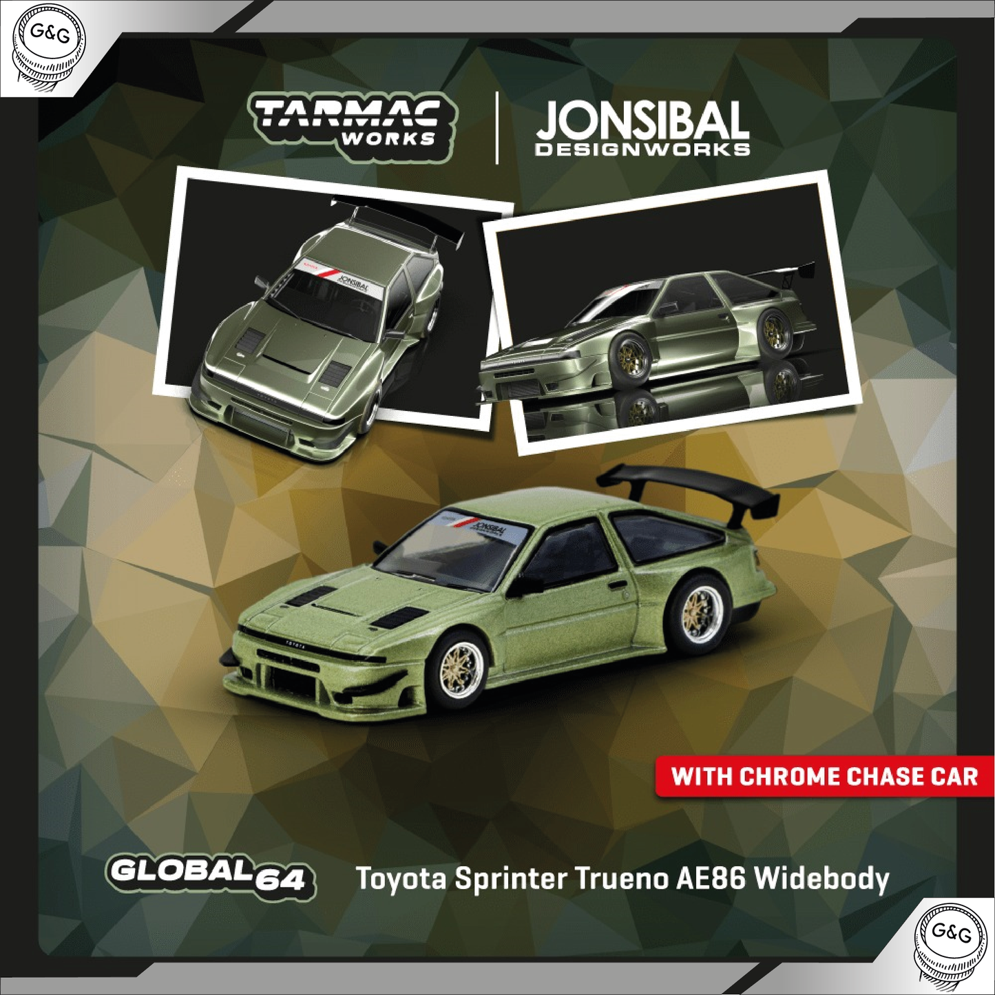 TARMAC - TOYOTA SPRINTER TRUENO AE86 WIDEBODY
