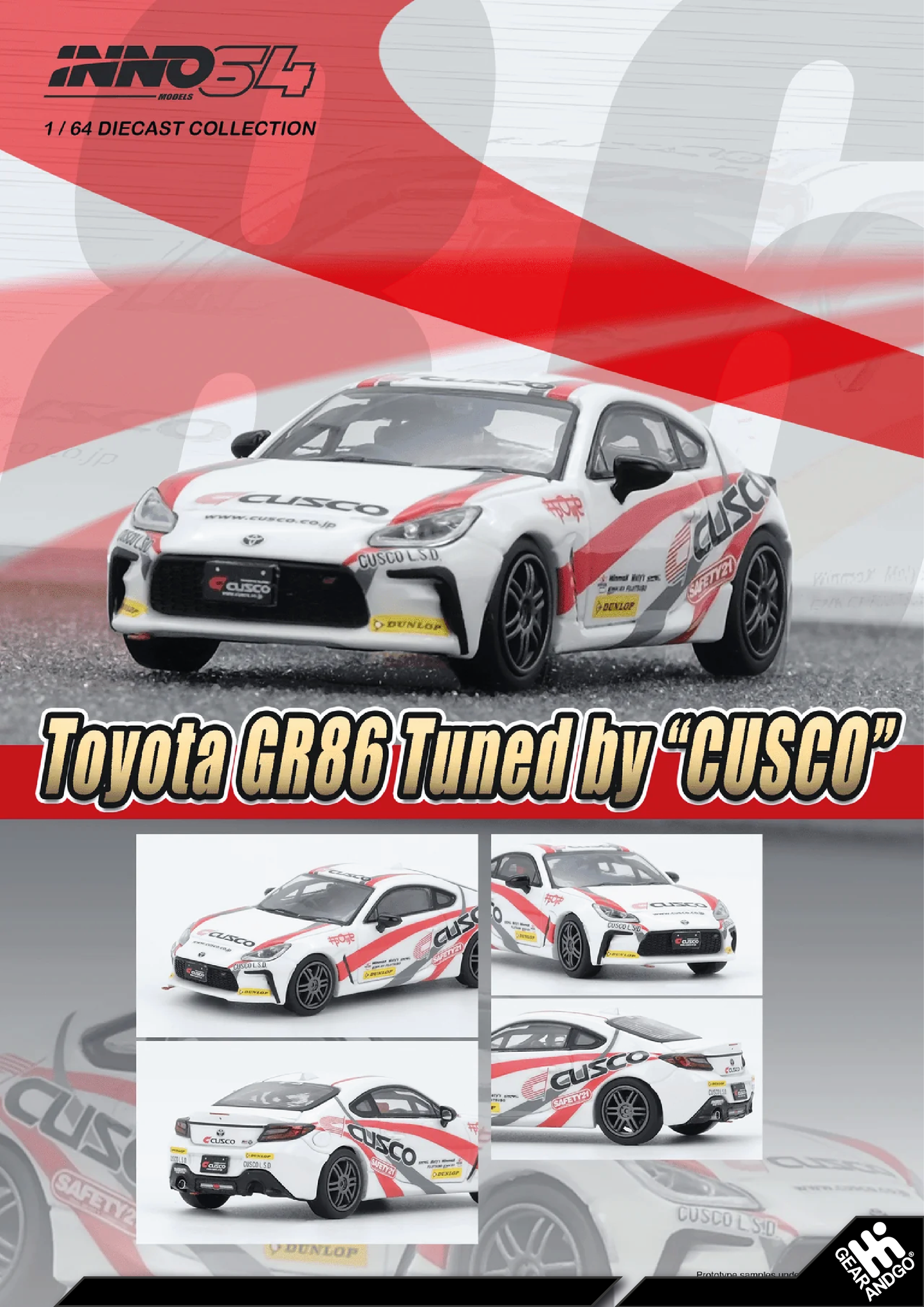 INNO64 - TOYOTA GR86 TUNED BY "CUSCO"