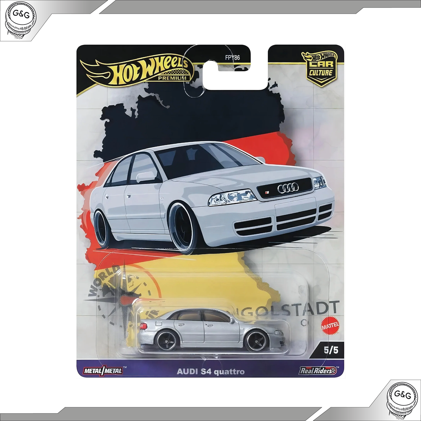 HOT WHEELS WORLD TOUR - AUDI S4 QUATTRO