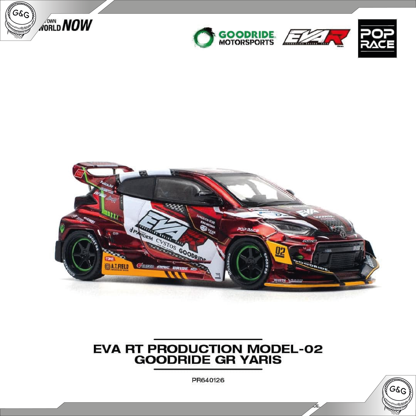 POP RACE - EVA RT PRODUCTION MODEL-02 GOODRIDE GR YARIS