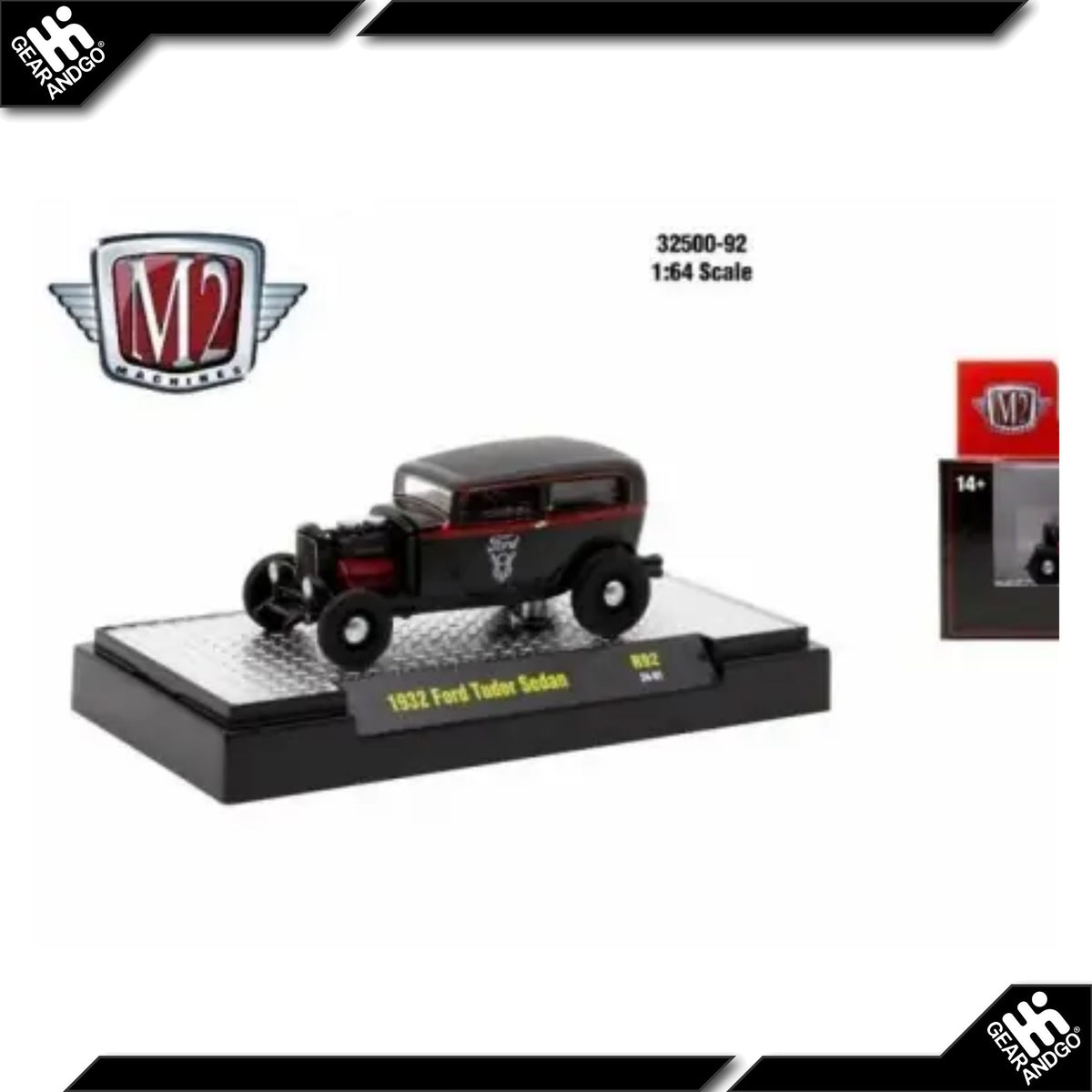 M2 Machines 1932 Ford Tudor Sedan
