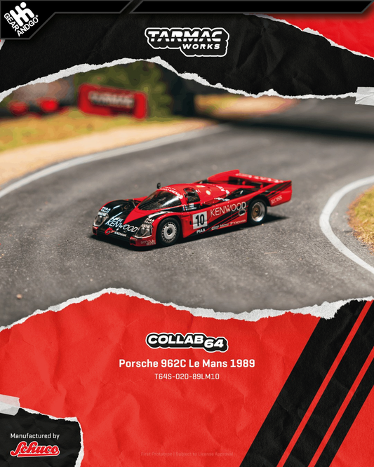 TARMAC - 1989 PORSCHE 962C #10 24H LE MANS