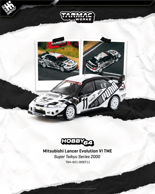 TARMAC - MITSUBISHI LANCER EVOLUTION VI TME - SUPER TAIKYU SERIES 2000