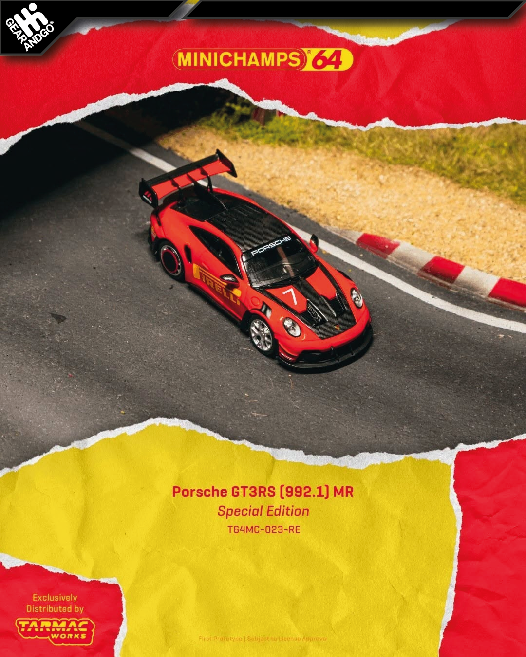 TARMAC - 2025 PORSCHE GT3RS (992.1) MR