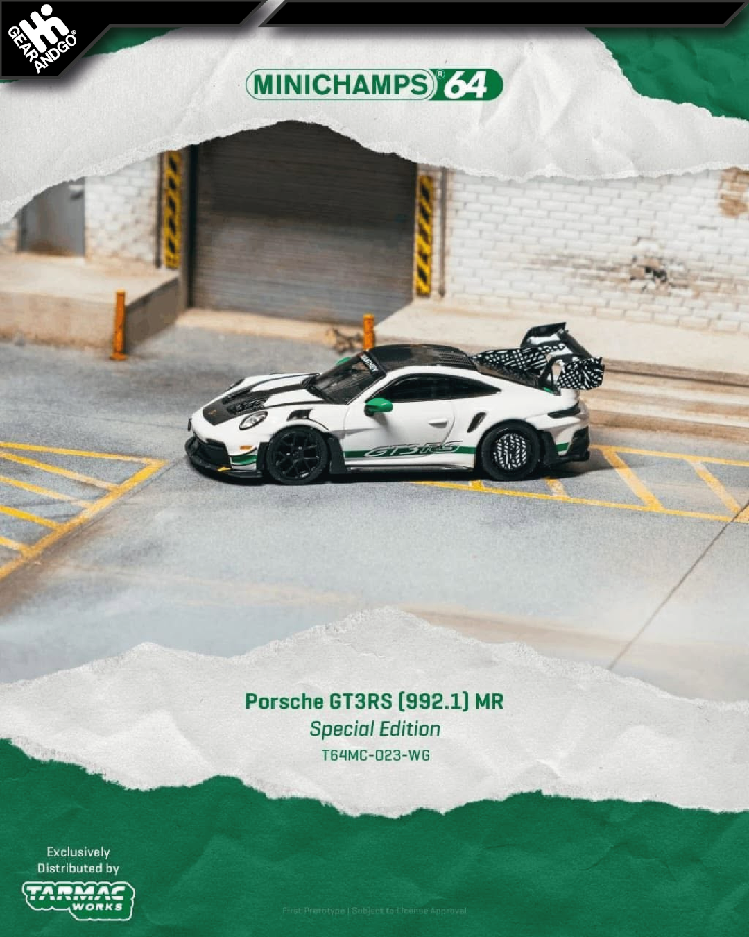 TARMAC - 2025 PORSCHE GT3RS (992.1) MR