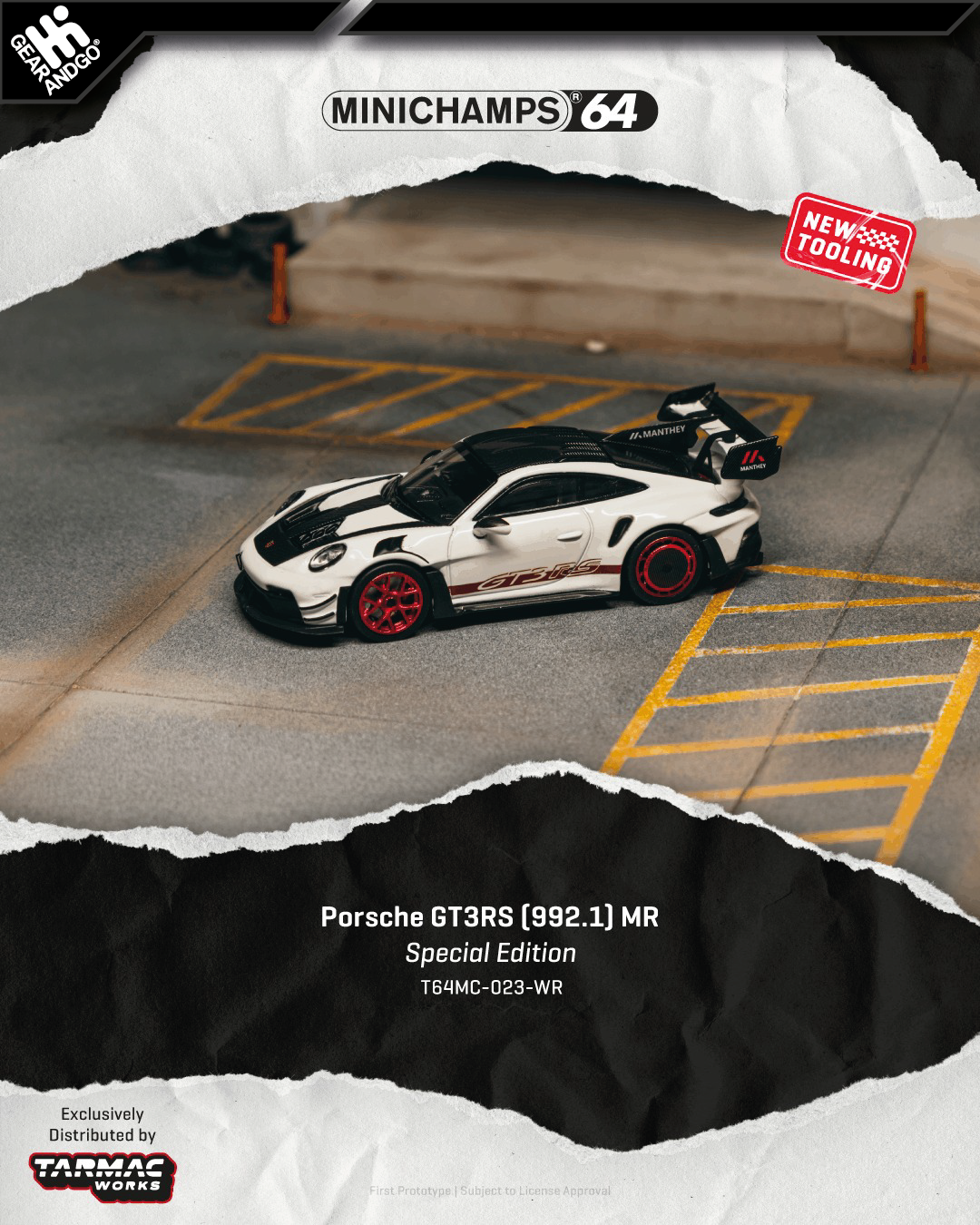 TARMAC - 2026 PORSCHE GT3RS (992.1) MR