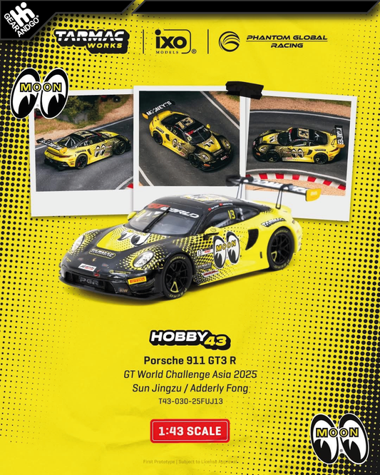 TARMAC 1/43 - PORSCHE 911 GT3 R SUN JINGZU/ADDERLY FONG GT WORLD CHALLENGE ASIA 2025