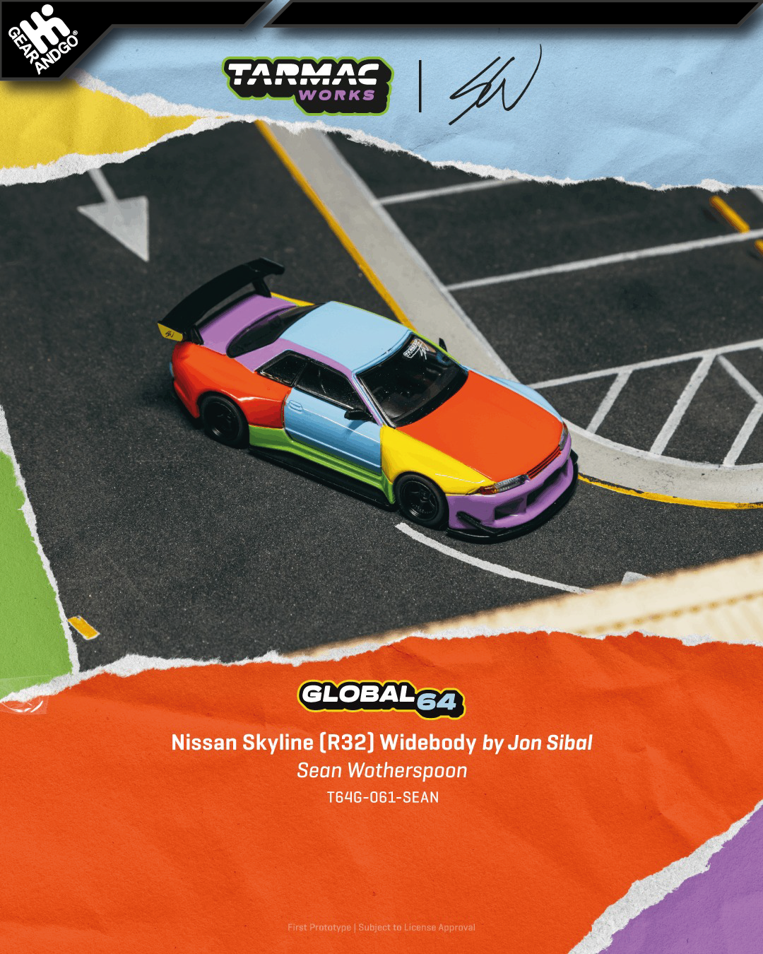 TARMAC - 2025 NISSAN GT-R (R32) SEAN WOTHERSPOON