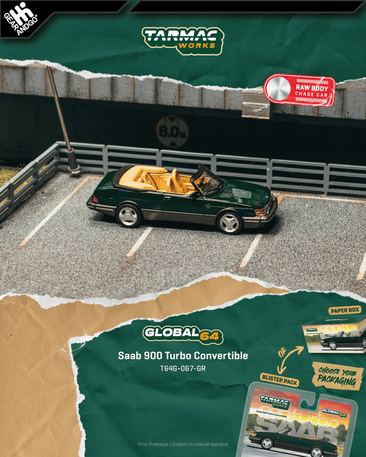 TARMAC - 1997 SAAB 900 TURBO CABRIOLET
