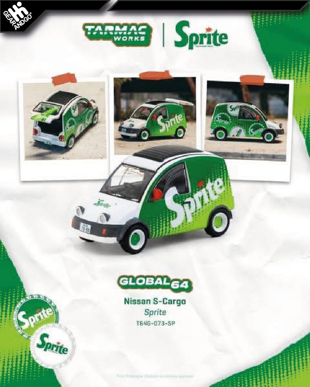 TARMAC - NISSAN S-CARGO *SPRITE*