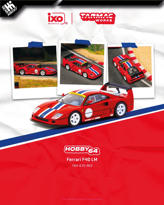 TARMAC - FERRARI F40 LM