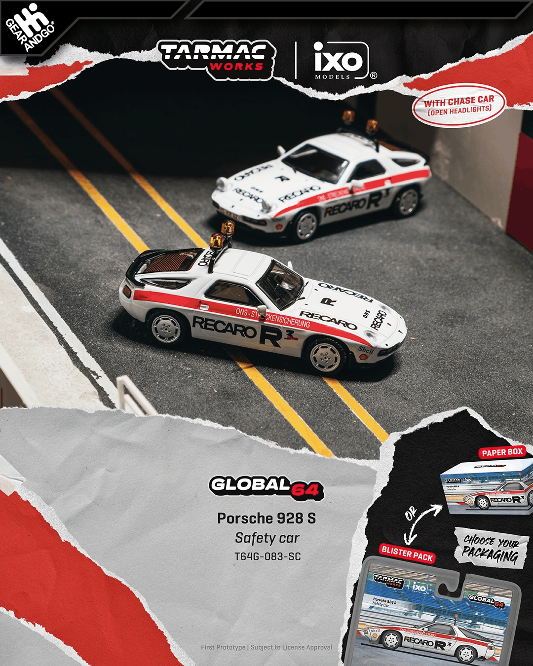 TARMAC - PORSCHE 928 S SAFETY CAR