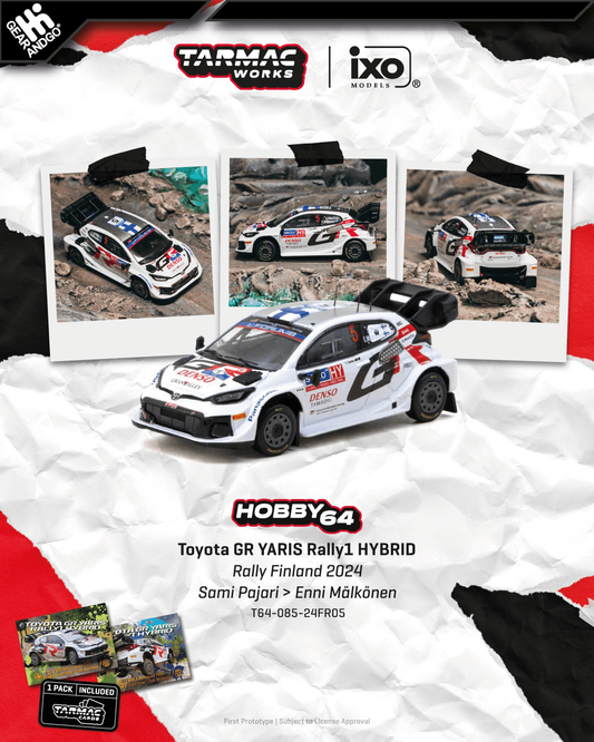 TARMAC - 2024 TOYOTA YARIS GR RALLY1 HYBRID #5 SAMI PAJARI RALLY FINLAND