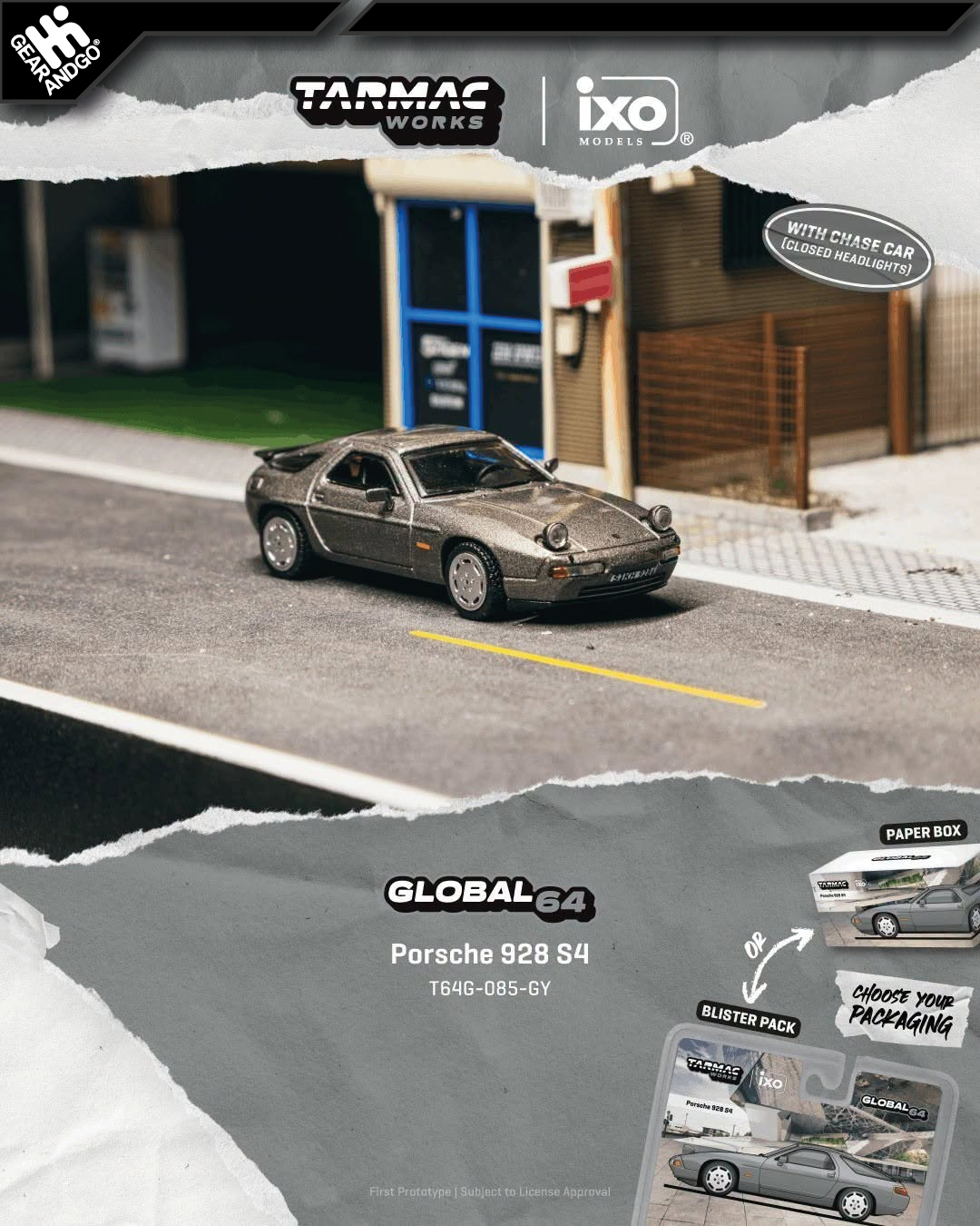 TARMAC - 1992 PORSCHE 928 S4