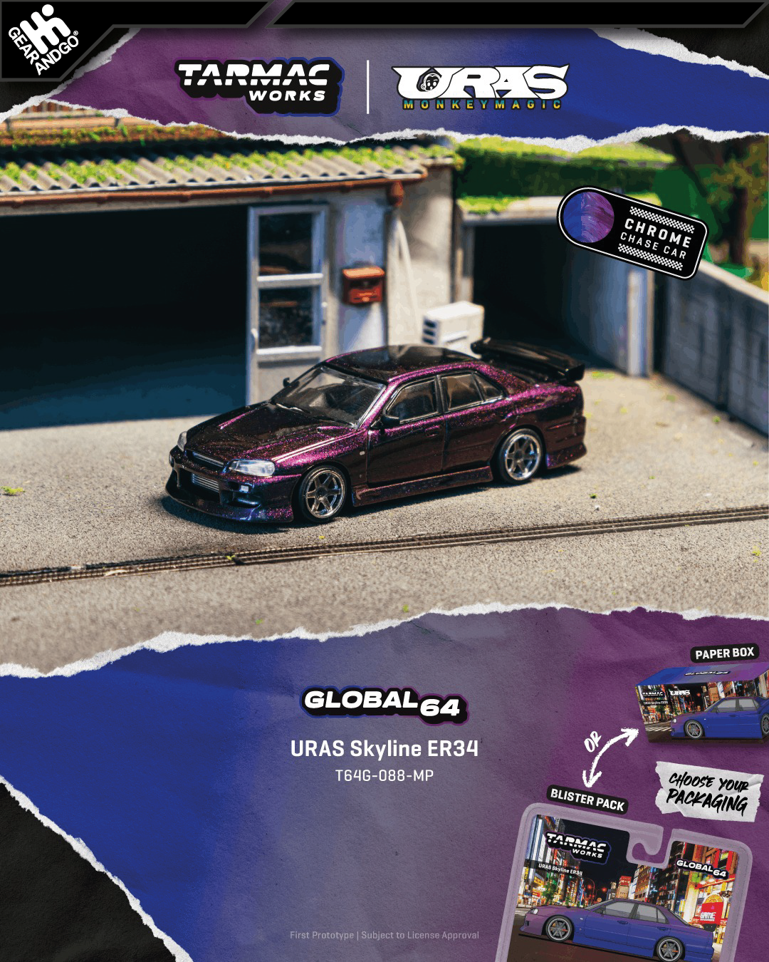 TARMAC - 2025 NISSAN SKYLINE GTR (ER34)