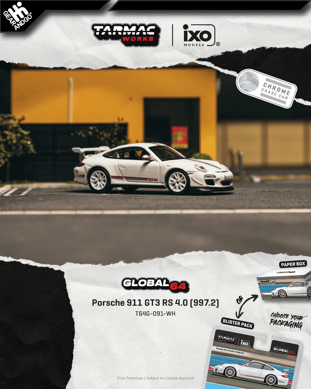 TARMAC - PORSCHE 911 (997) GT3 RS