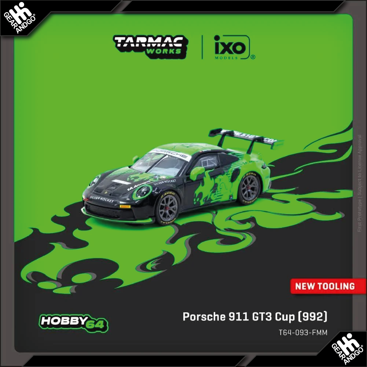 TARMAC - PORSCHE 911 GT3 CUP (992) FIRE MONKEY MOTORSPORT