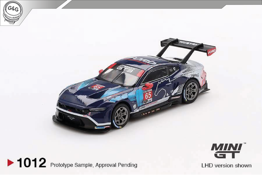 MINI GT 1012 - 2024 FORD MUSTANG GT3 #65 FORD MULTIMATIC MOTORSPORTS DAYTONA 24 HRS