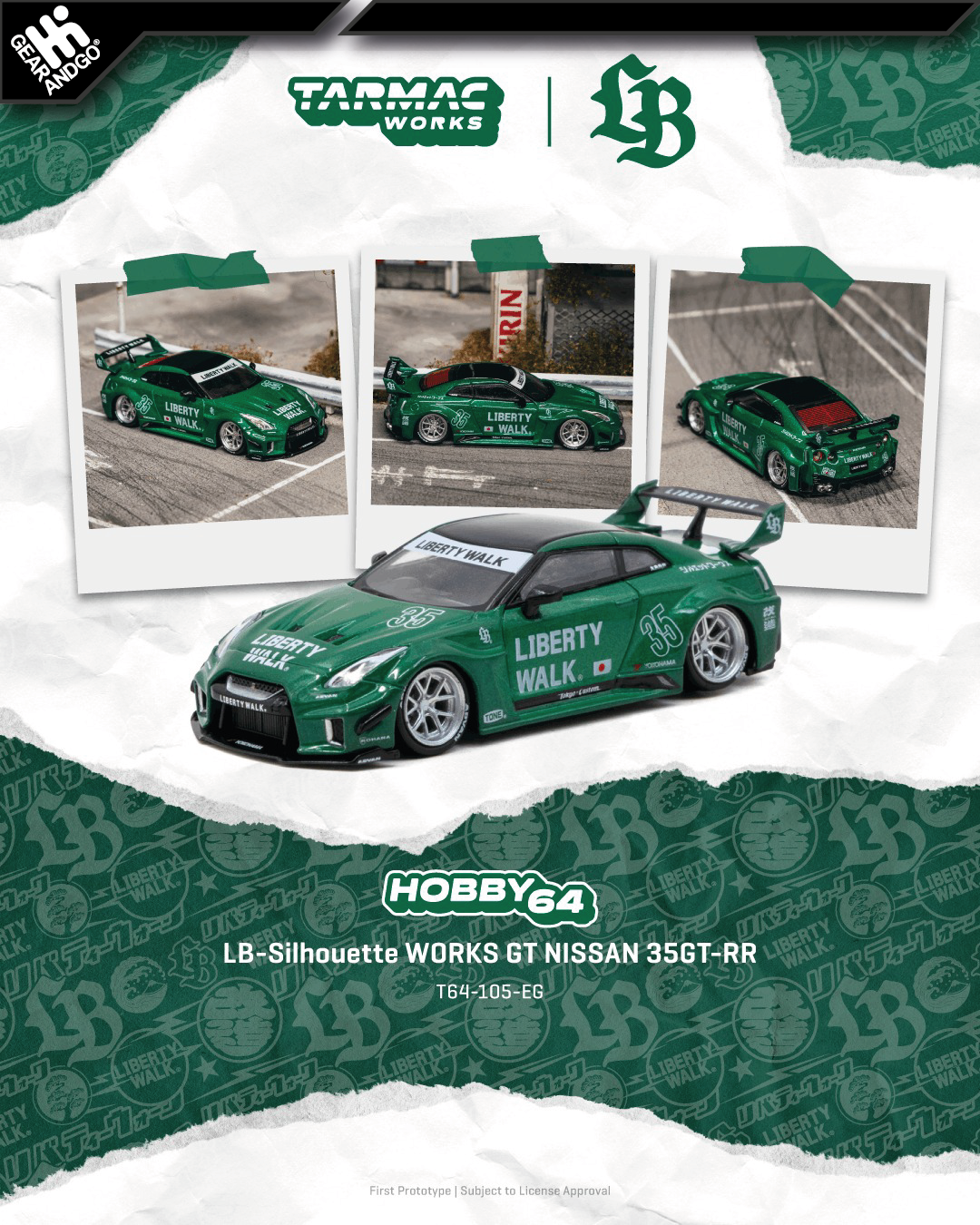 TARMAC - 2026 NISSAN GT-R (R35) LB SUPER SILHOUETTE