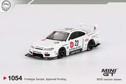 MINI GT 1054 - 2024 NISSAN SILVIA S15 LB-SUPER SILHOUETTE ATHLETE