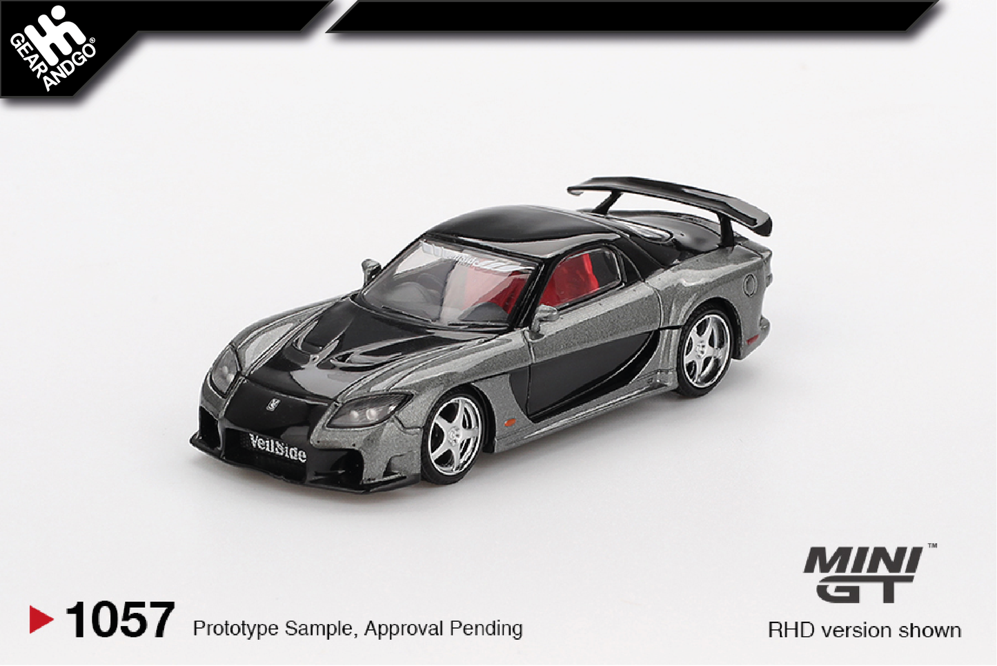 MINI GT 1057 - MAZDA RX-7 VEILSIDE FORTUNE GREY
