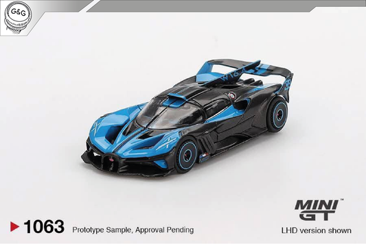 MINI GT 1063 - BUGATTI BOLIDE PRESENTATION