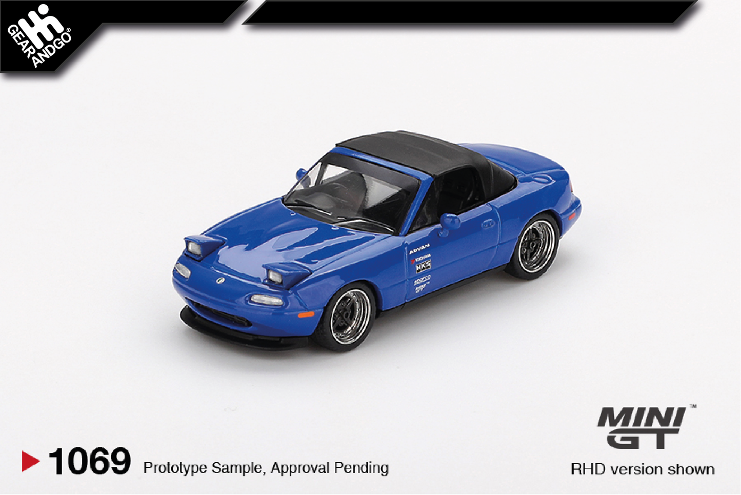 MINI GT 1069 - MAZDA MIATA MX-5 (NA) TUNED VERSION