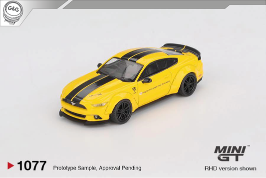 MINI GT 1077 - 2015 FORD MUSTANG LB-WORKS