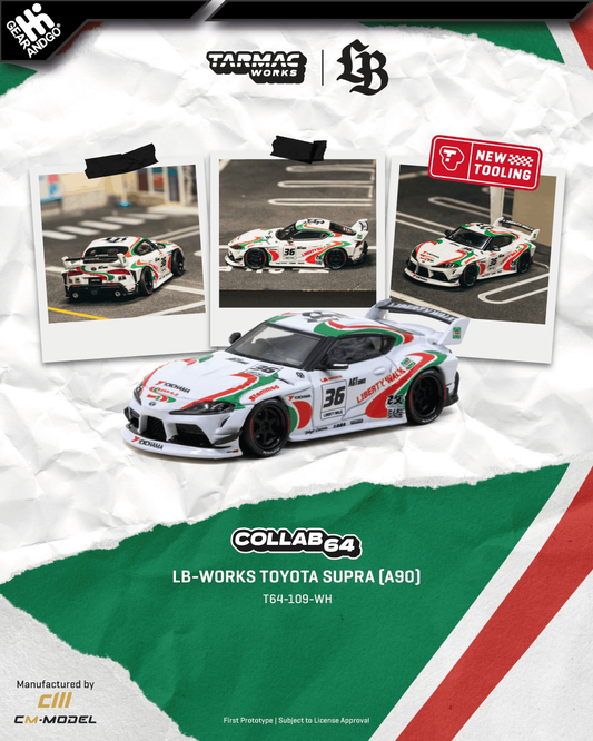 TARMAC - 2024 TOYOTA SUPRA (A90) LB-WORKS CASTROL TRIBUTE
