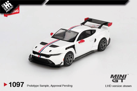 MINI GT 1097 - 2025 FORD MUSTANG GTD SPIRIT OF AMERICA