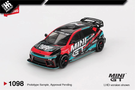MINI GT 1098 - 2025 HYUNDAI IONIQ 5N MINI GT RS-01T TOKYO AUTO SALON
